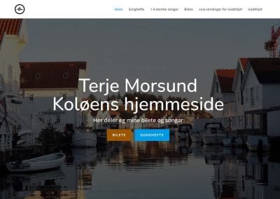 Terje Koløen’s homepage