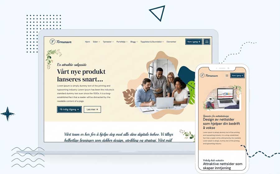 hjemmeside-bedrift Snart klart for lansering av ny nettbutikk